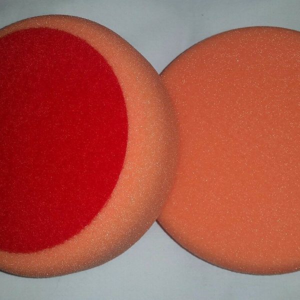 5-X-POLISHING-FAST-FIT-VELCRO-COMPOUND-HEAD-ORANGE-150MM-X-50MM-293459964837